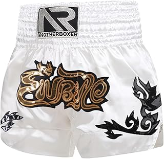 Pantalones Cortos De Muay Thai para Niños Pantalones Cortos De Boxeo Metálicos Pantalones para Kickboxing MMA Artes Marciales