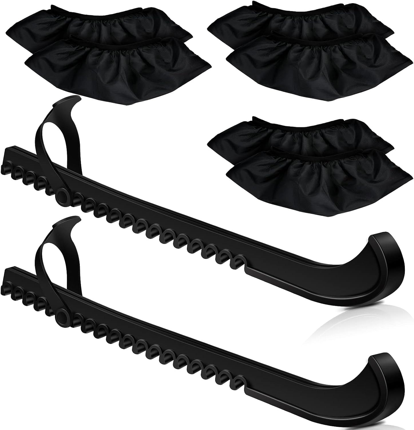 Vinsot 4 Pairs Ice Skate Guards Ice Skating Guards Hockey