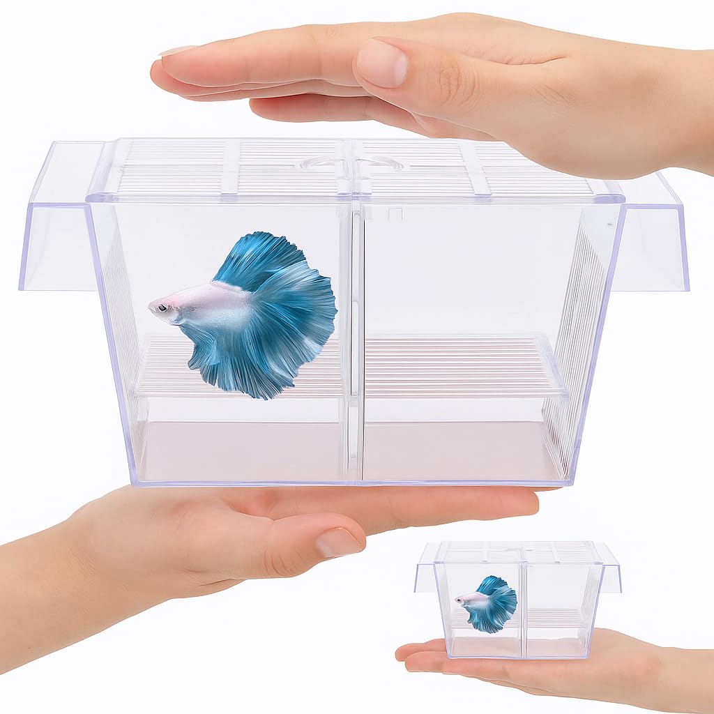 VAYINATO® Fish Breeding Box Tank Hatchery Incubator Aquarium Isolation Box for Baby Shrimp Guppy FH-101 By Petzlifeworld 3