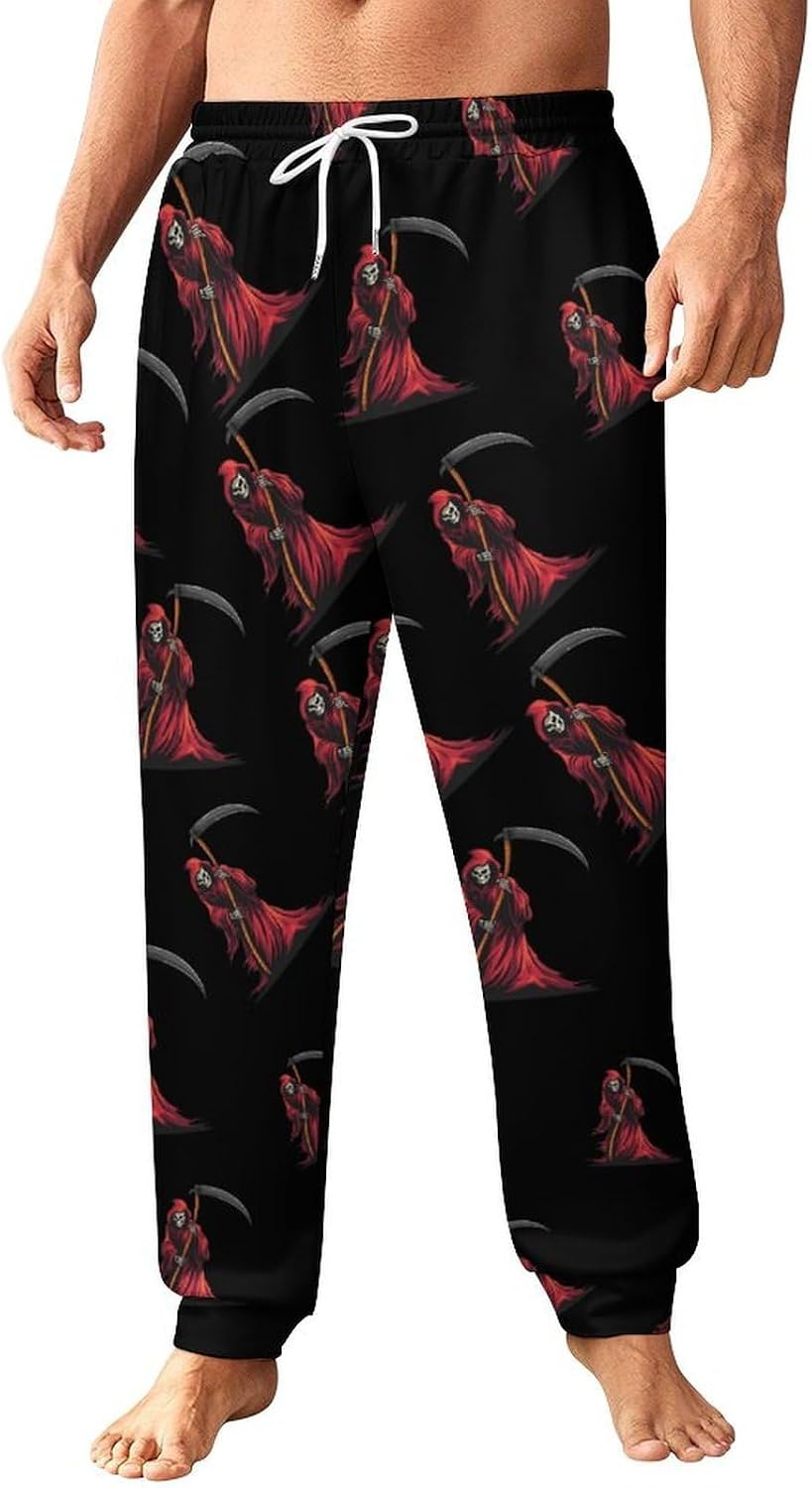 Grim Reaper Casual Men's Sweatpants Lounge Pant 4X-Large