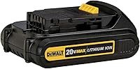 Vista 5 de DEWALT Kit de taladro/destornillador inalámbrico de 20 V MAX con batería y cargador incluidos (DCD777C2)