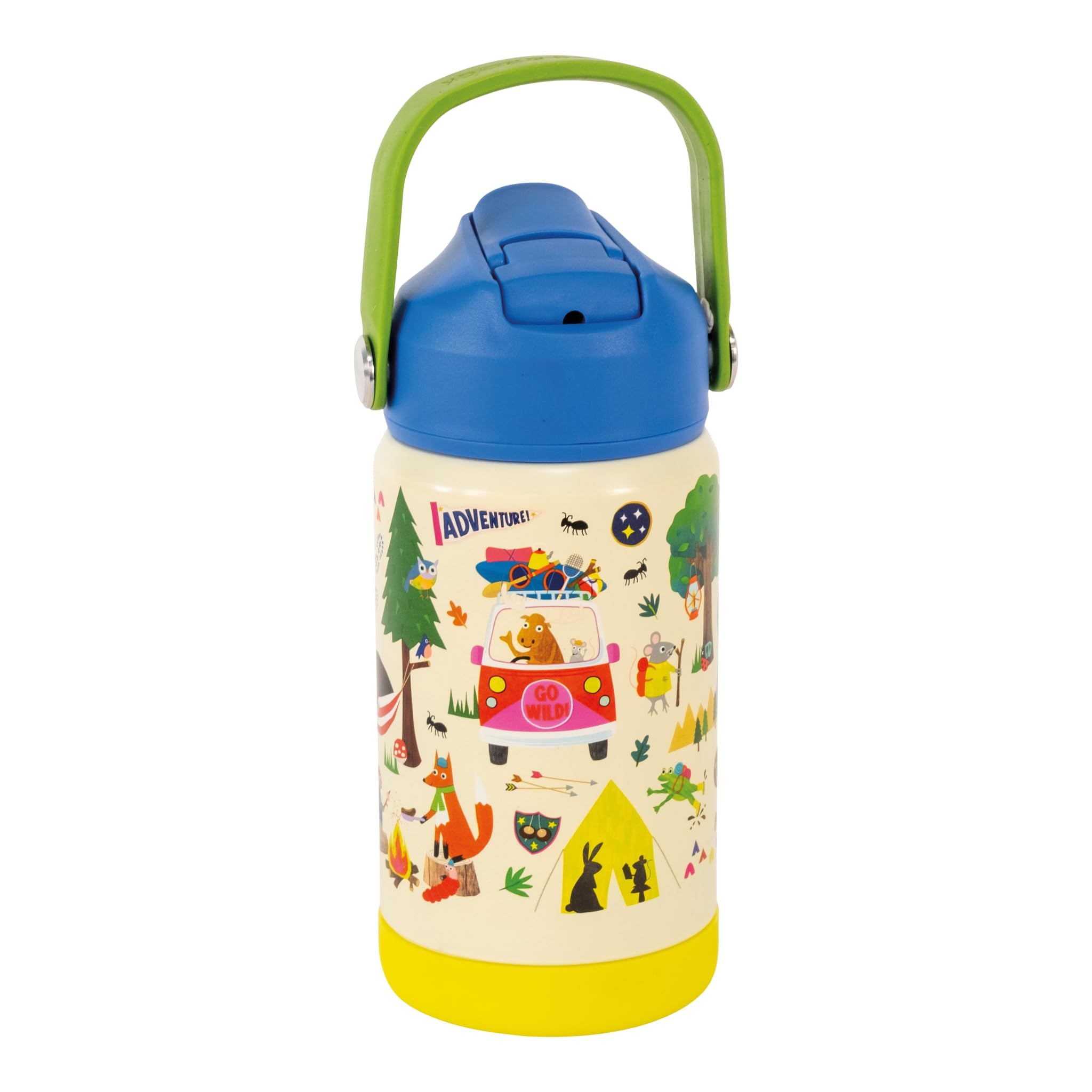 Gourde en acier inoxydable solide pour enfants Floss and Rock idéale pour le sport