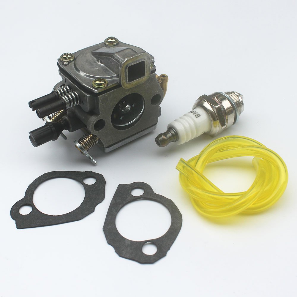 KIPA Carburador para motosierra de gas Stihl MS340 MS350 MS360 034 036 Motor Reemplaza Zama C3A-S31A C3A-S31E Stihl 1125-120-0613 1125-120-0614 1125-120-0615 1125 - 120-0651 Tillotson 40-HE-20A H20036
