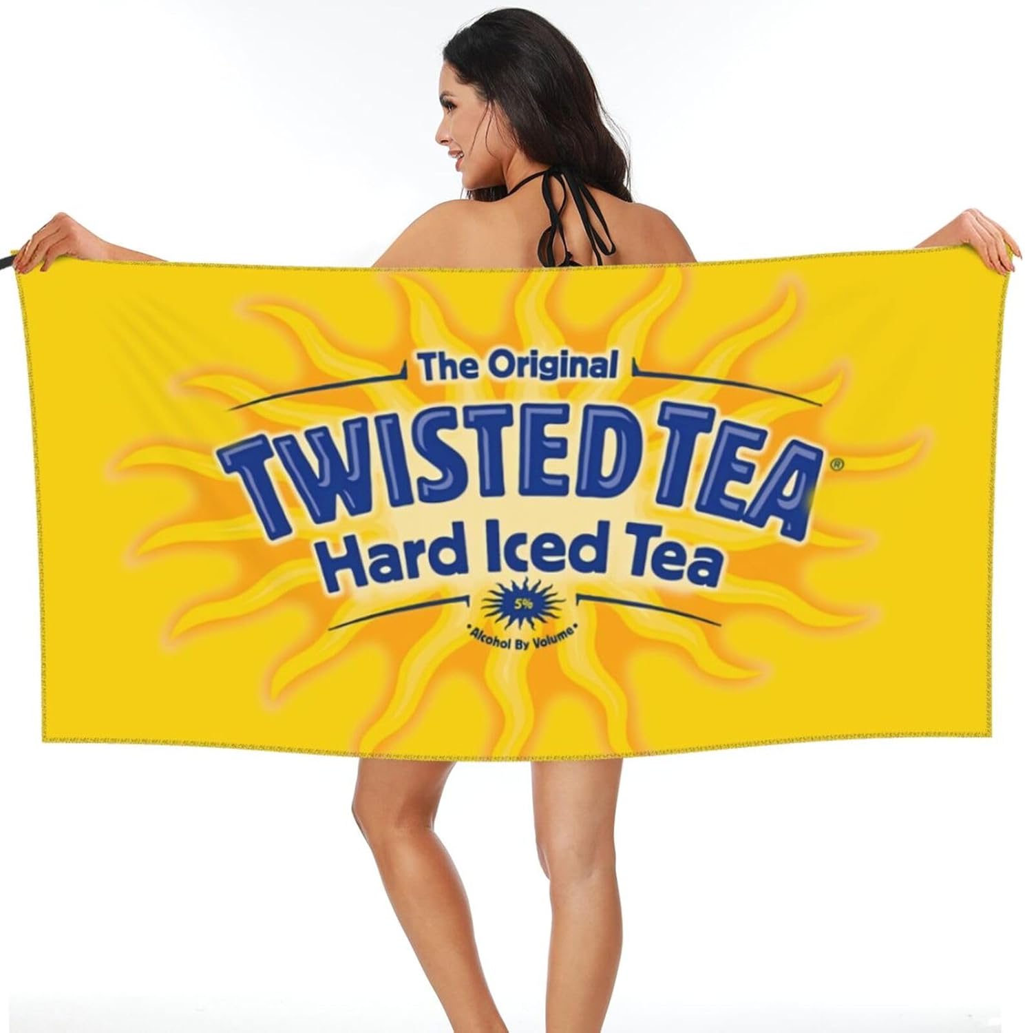 VITACEUTICS Beach Towel, Novelty Graphic Towels, Lightweight Quick Drying Wrap Bath Towel Soft Pool Towel for Men Women 27.5"X55"