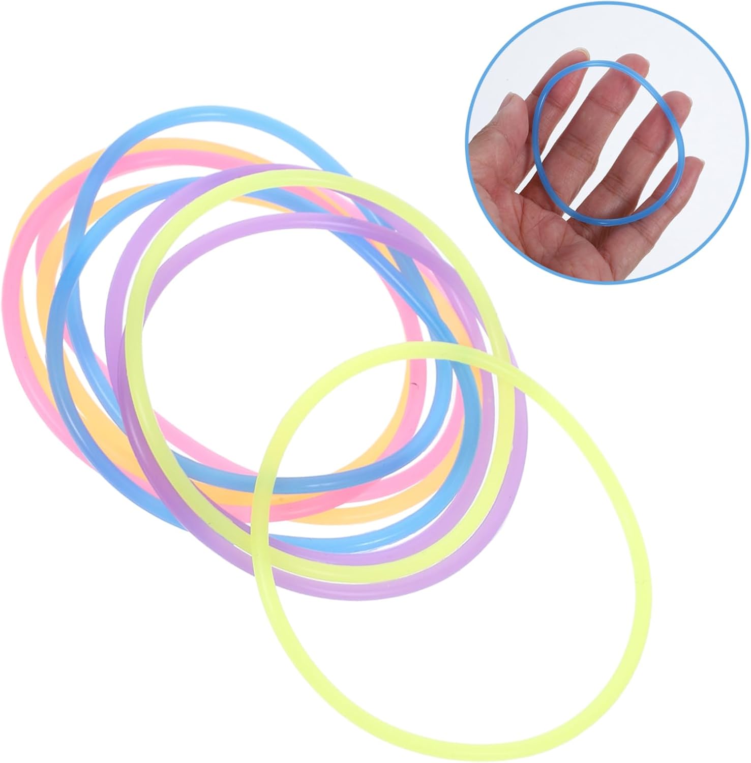 Hand holding multiple VICASKY Luminous Bracelets