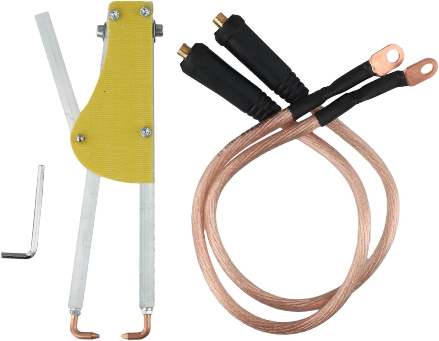 Metal Spot Welder Butt Welding Machine Tongs Pen Pliers Wrench 123mm Portable Spot Welding Equipment(C)