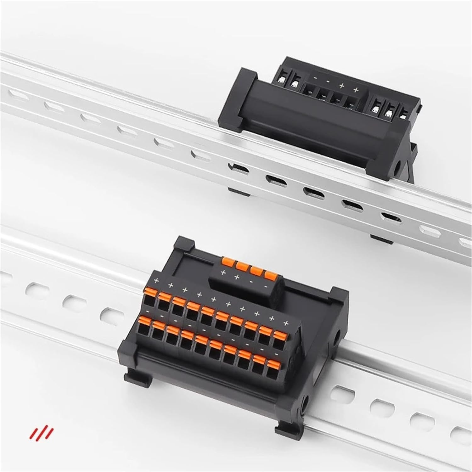 Terminal Block for PLC Wiring Terminal Block ECTB-Power Distribution Module for PLC,1-to-Multi Output(10~64 Ways) Vertical(ECTB-120M-42D)