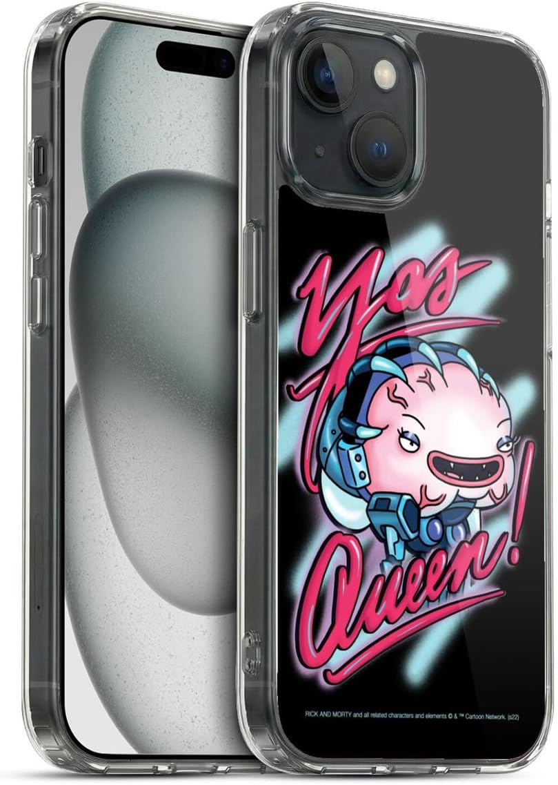 Head Case Designs Officially Licensed Rick and Morty Don't Touch My Stuff Season 5 Graphics Gel Case [Military Grade Protection] Compatible with Apple iPhone 17 Pro Max