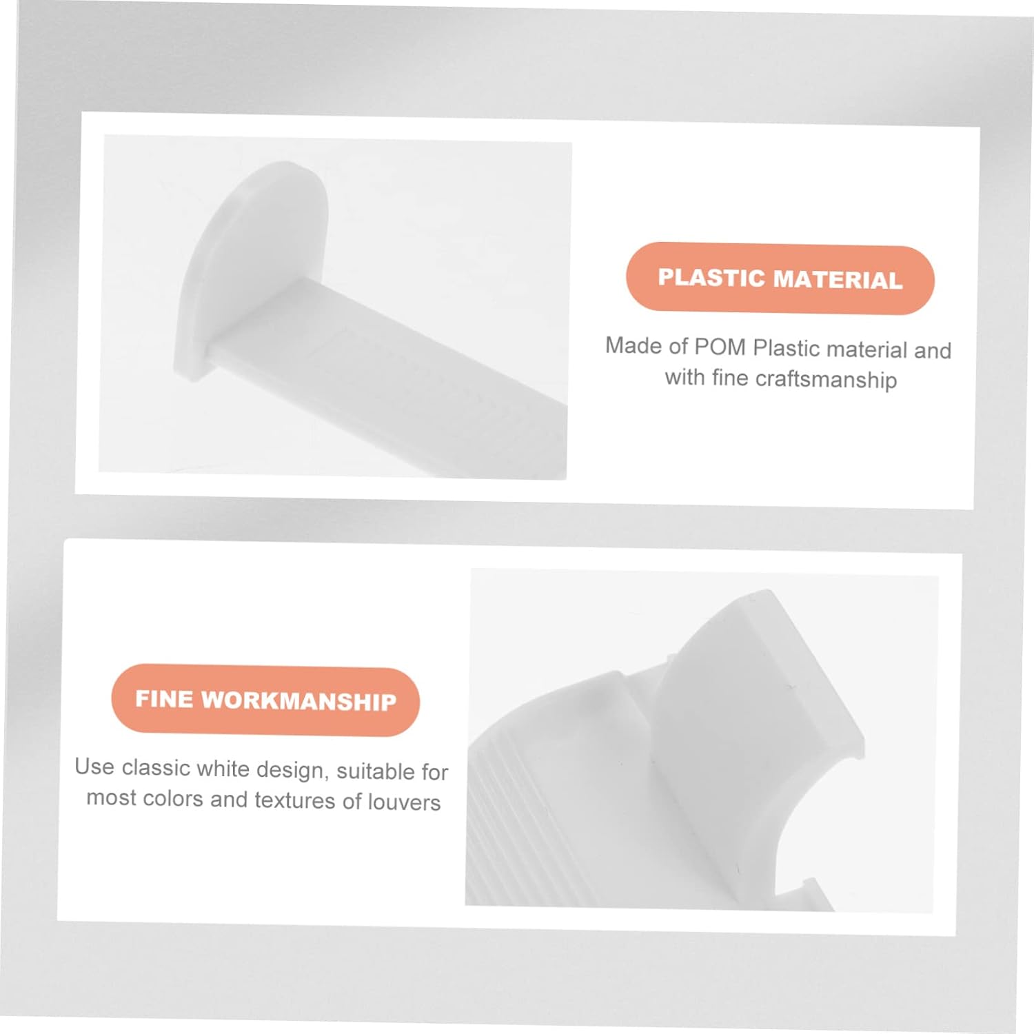 32pcs Pleated Blind Replacement Parts Repair Tabs for Blinds Lightweight and Easy to Install for Home and Office Use