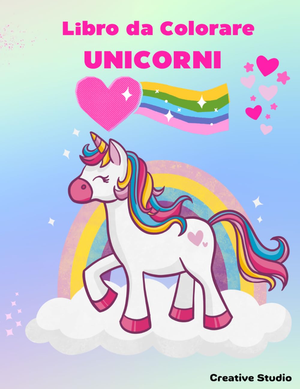 ALBUM UNICORNI DA COLORARE