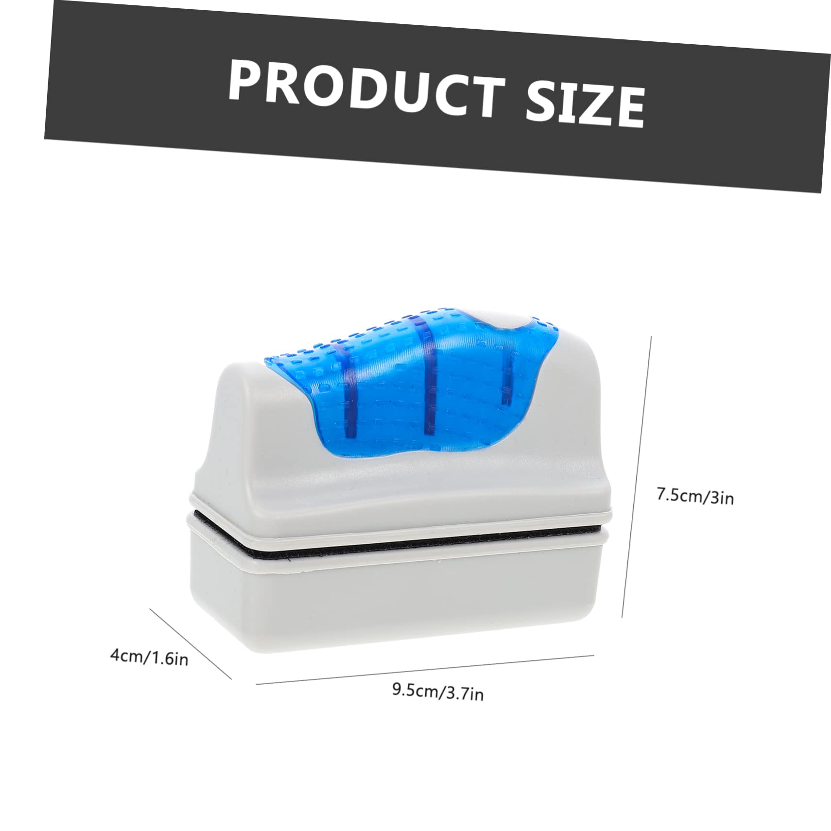Mipcase 2stücke Magnetische Aquarium-reinigungsbürste Effektives Reinigungswerkzeug Für Fischglasbecken Schwimmend Mit Abnehmbarem Schaber Für Mühelose Von Algen Und Schmutz Im