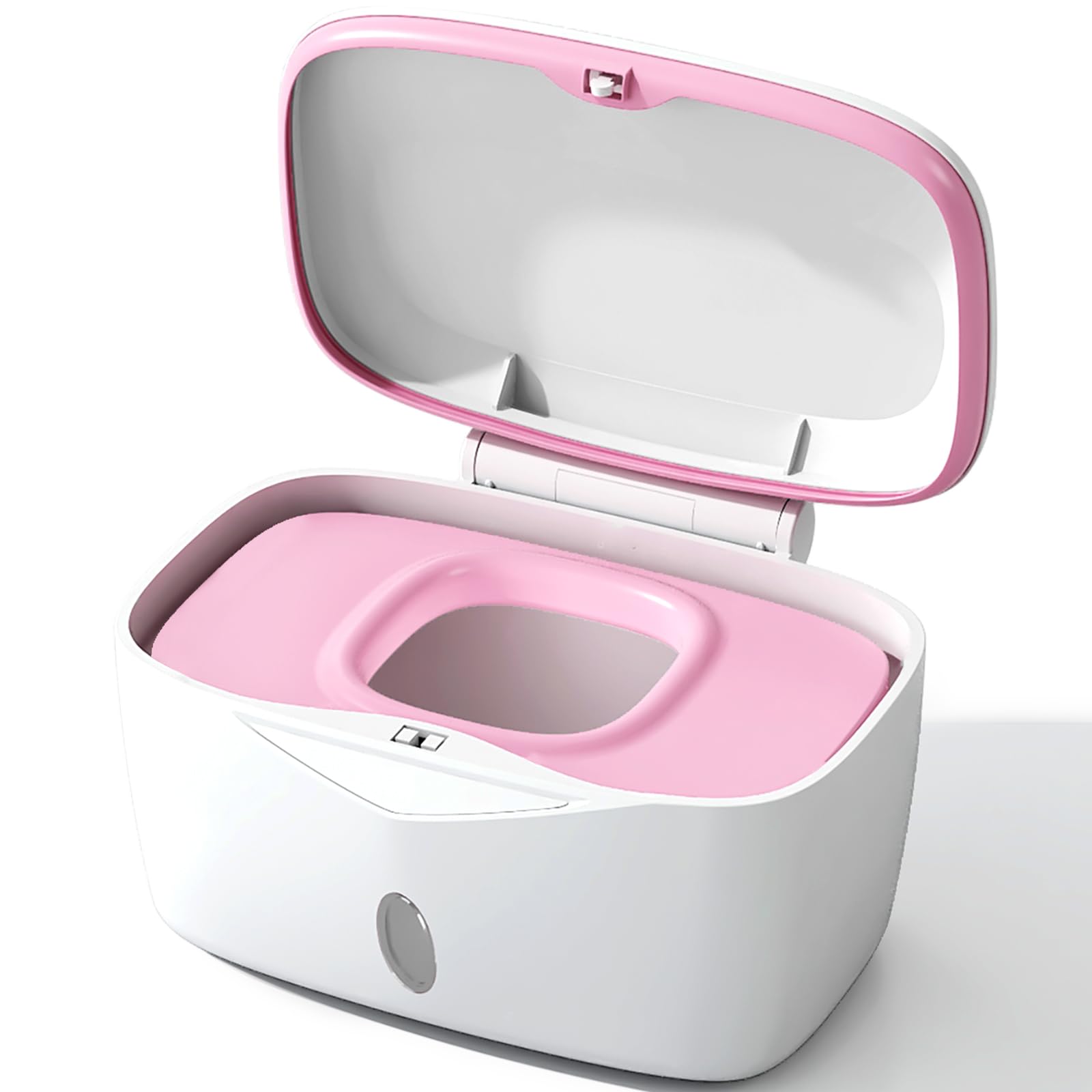 Wipes Dispenser with Weighted Plate X2 PRO Seposeve Perfect Pull Baby Wipe Holder Refillable Wipe Container Keeps Wipes