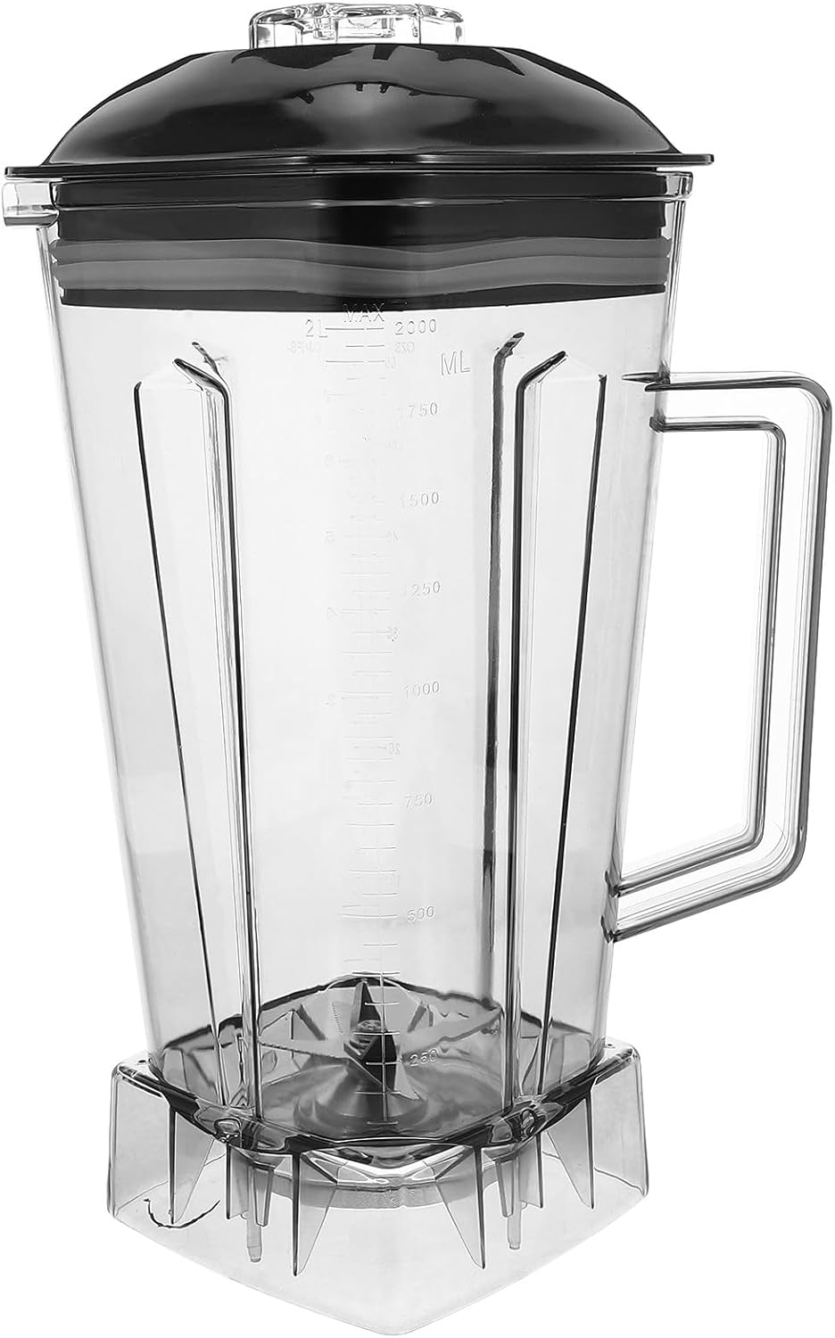 MAGICLULU Commercial Blender Jar - Juicer Machine Cup - Ice Crushing Blender Container - Pitcher Cup Replacement Parts for Home Cafes Restaurants