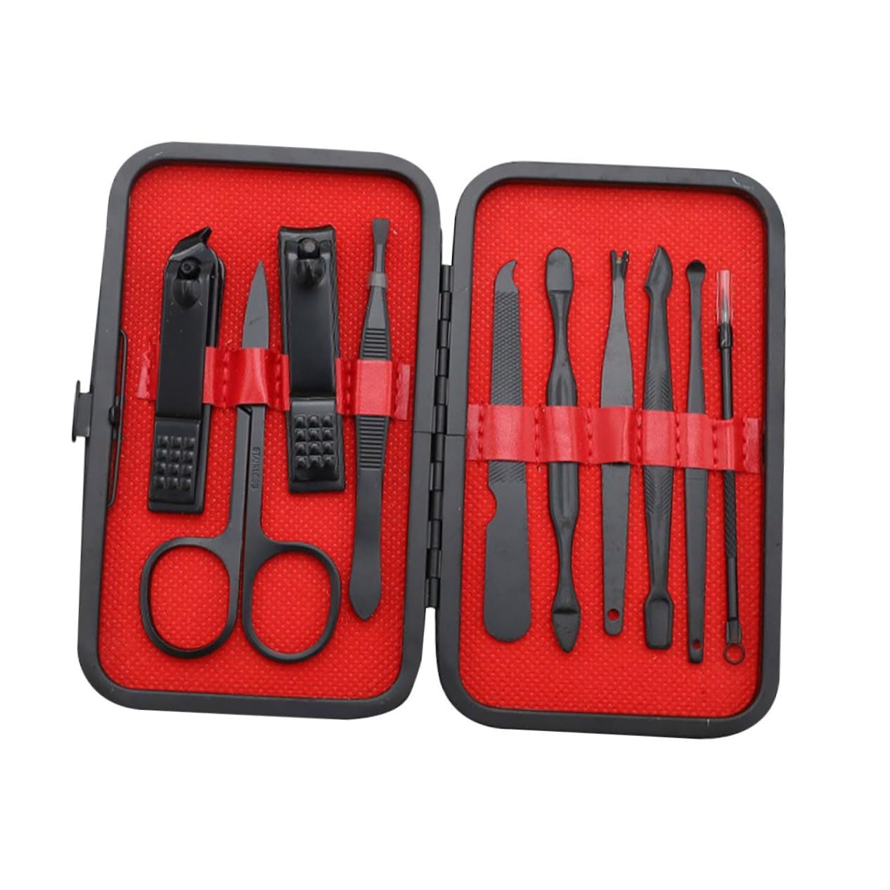 Ipetboom Men's Nail Clipper Set Professional Tools Manicure Kit Grooming Tool for Men Women