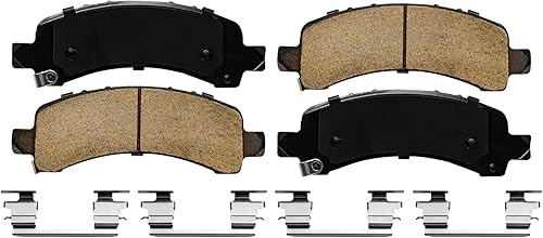 Miniatura 6 de Detroit Axle - Pastillas de freno para Avalanche Express Suburban Savana Yukon XL 1500 Chevy Tahoe GMC Cadillac Escalade, Pastillas de freno de