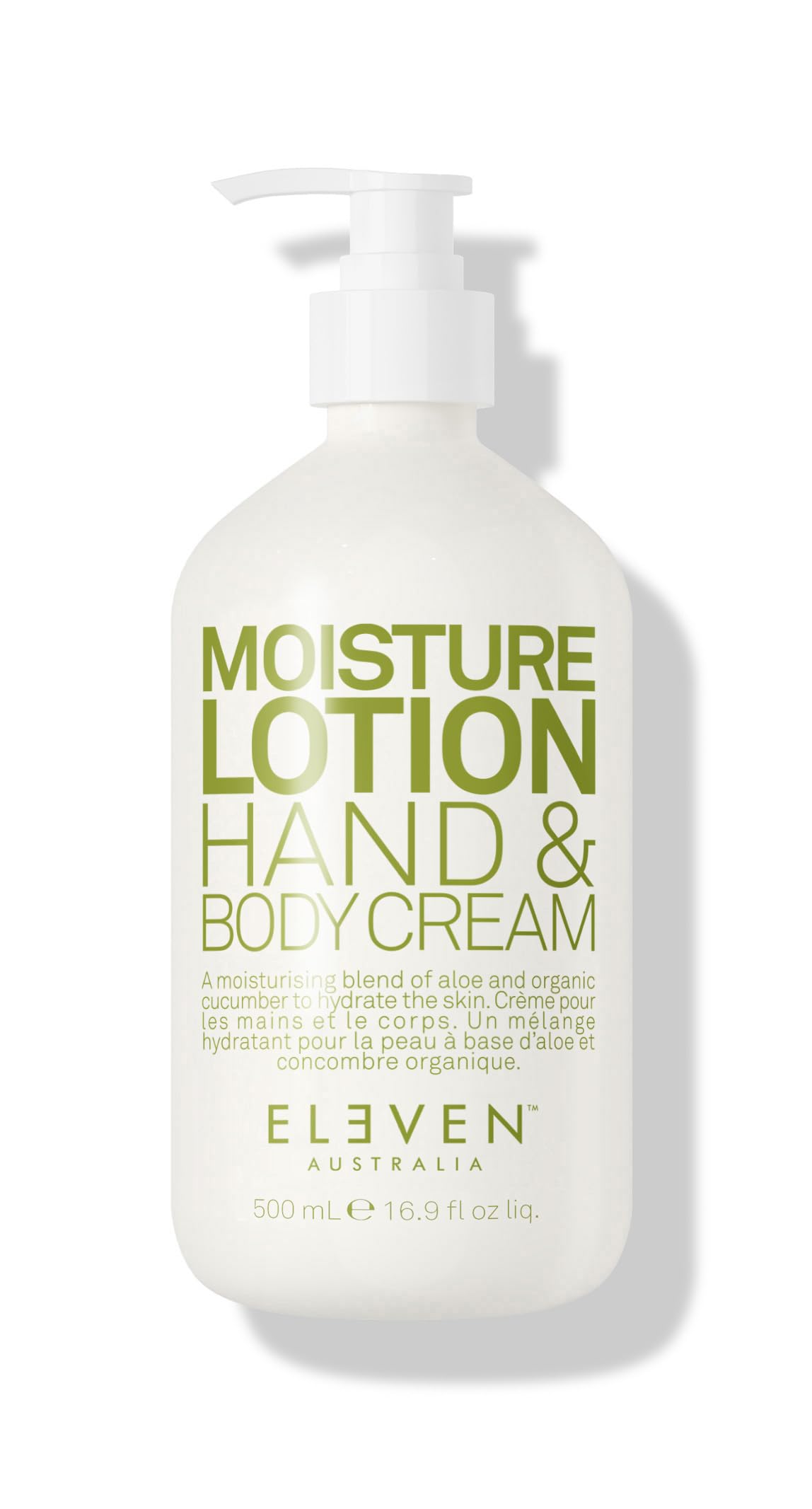 ELEVEN AUSTRALIA Moisture Lotion Hand & Body Cream Hydrating, Fast-Absorbing Formula for Soft, Nourished Skin, Lightweight, Non-Greasy Body Moisturizer with Shea Butter & Aloe Vera