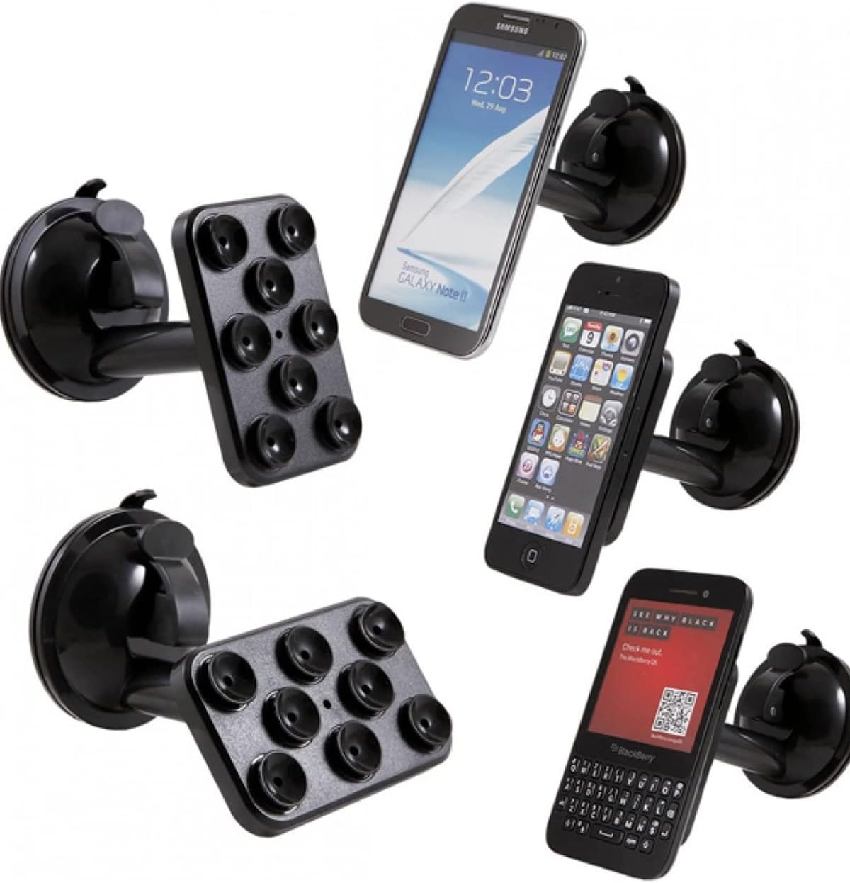 Mobee Araç İçi Telefon Tutacağı 8 Vantuzlu