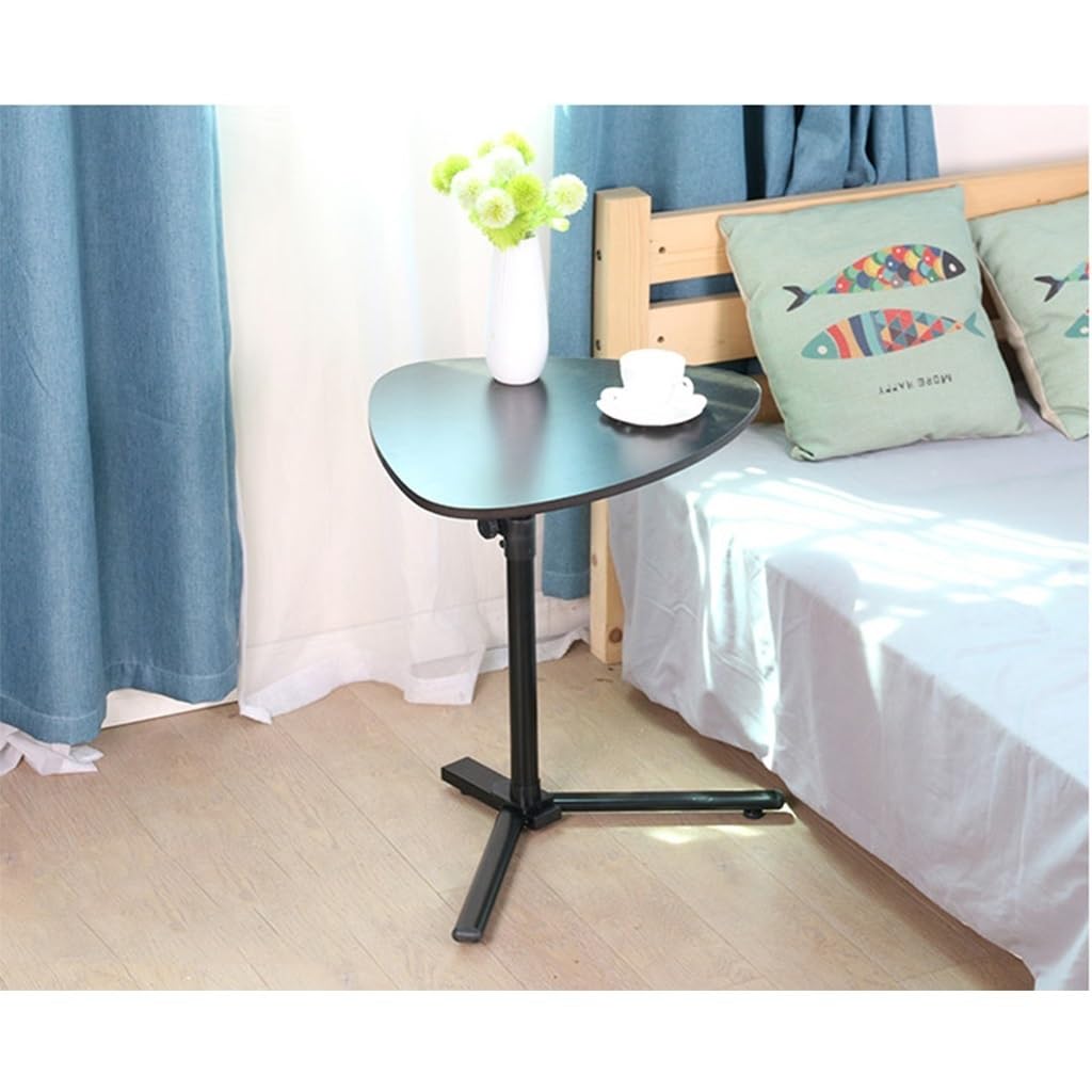 Regulowany przenośny trójkątny stół notatnik biurko sofa stolik pomocniczy do nauki czytania śniadanie wielofunkcyjny stolik nocny biurko komputerowe taca do serwowania śniadaniowego (daleki