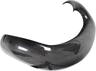 GP Kompozit Pipe Exhaust Guard Cover Carbon Fiber Compatible For KTM 250 EXC 2-Stroke 2020-2023