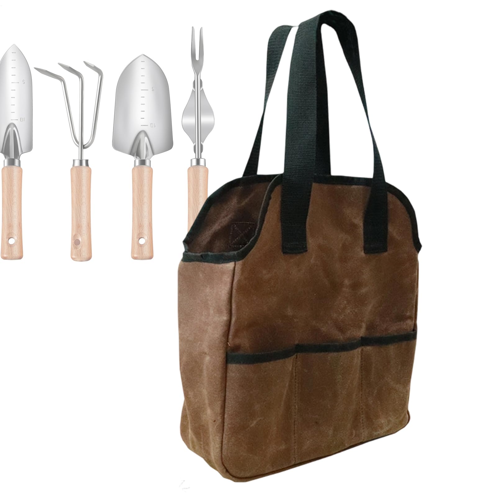Sac pochette à outils et rangement en toile cirée 450 grammes multiusage