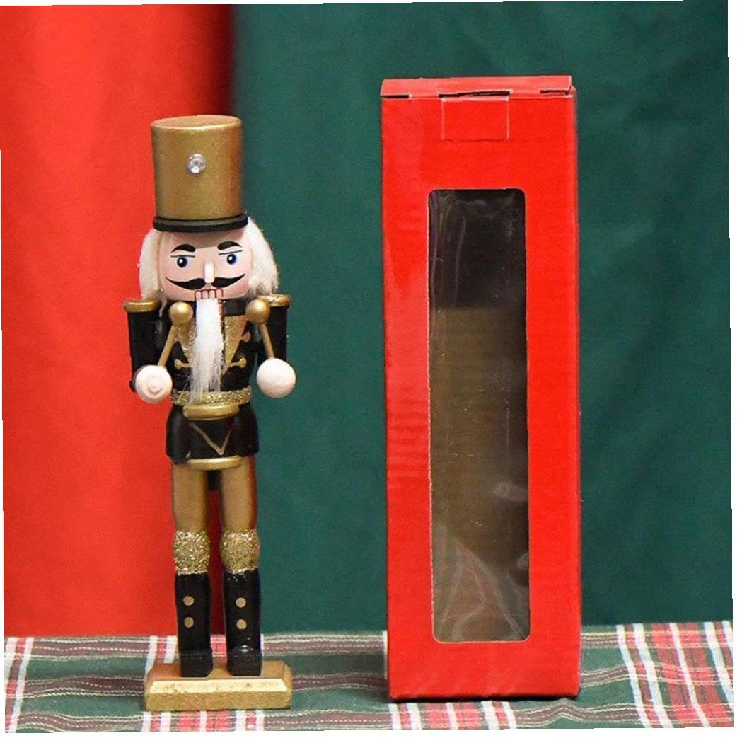 Amazon.co.jp: 木製 くるみ割り人形 兵士 操り人形 クリスマス くるみ