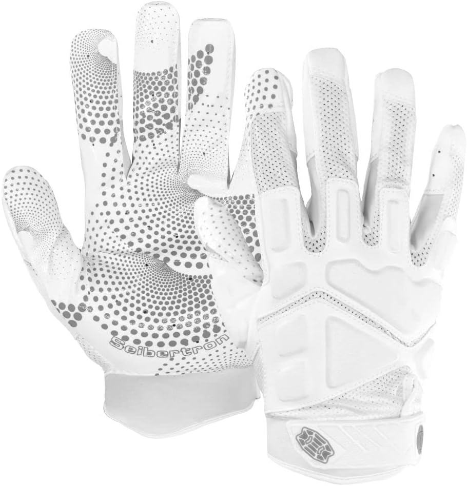 Seibertron Pro 3.0 Twelve Constellations Elite Ultra-Stick Football Receiver Gloves | Super Sticky Grip for Youth Kids Boys 8-12 Girls & Adult Men & Women, Perfect Sports Gift