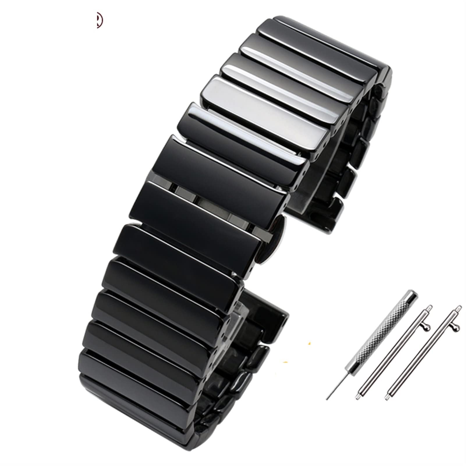 Pasek do smartwatcha 20mm 22mm Bransoleta ceramiczna Do Gear S2 S3 S4 Pasek zamienny Do zegarka 2 Pro GT2 Magic Bands