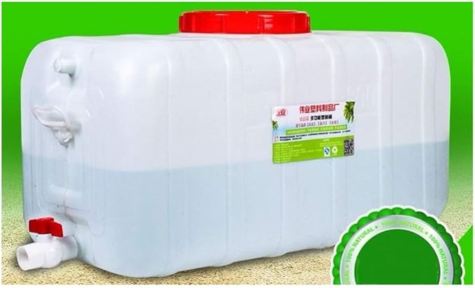 Réservoir D'eau Potable Portable 25L à 200L Avec Robinet - Polyéthylène Alimentaire épais Pour Camping, Voiture, Maison
