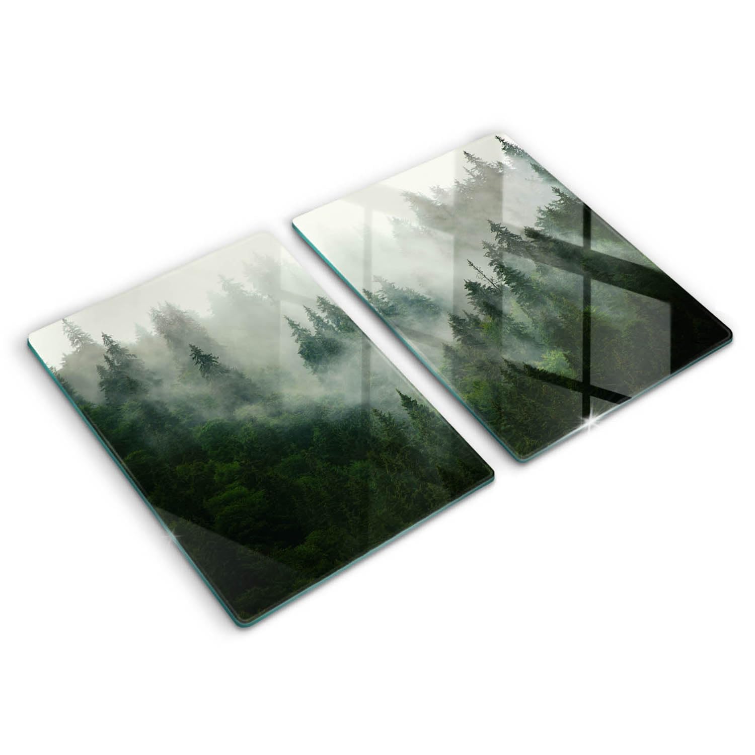 Planche à découper Wallfluent Cuisson Résistance 2x40x52cm couvre-plaque induction