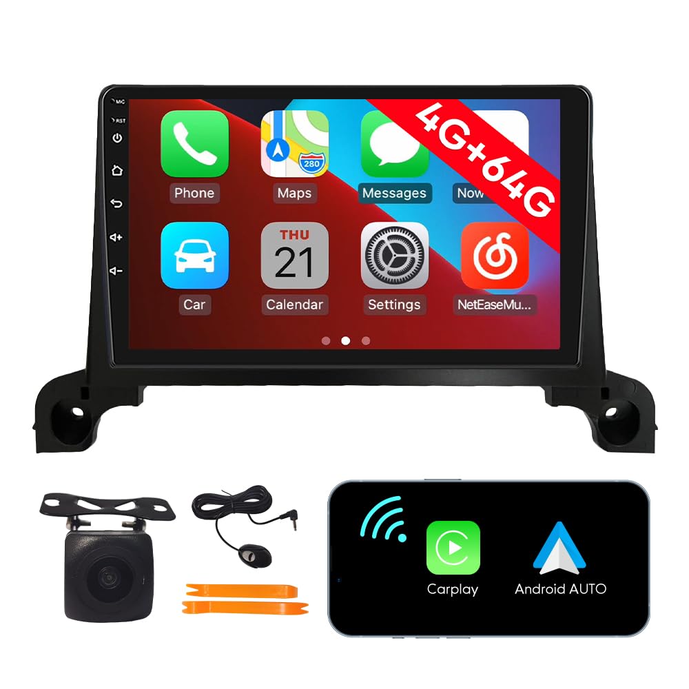 [4G 64G] Android Car Stereo FM Radio Carplay Android Auto 9
