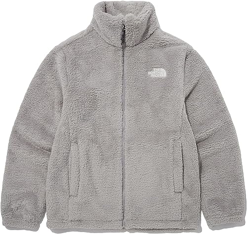 THE NORTH FACE COMFY ALPHA FLEECE ZIP UP フリース ジャケット (95(M), LIGHT GRAY(NJ4FP57L)) [並行輸入品]の商品画像（Amazon）