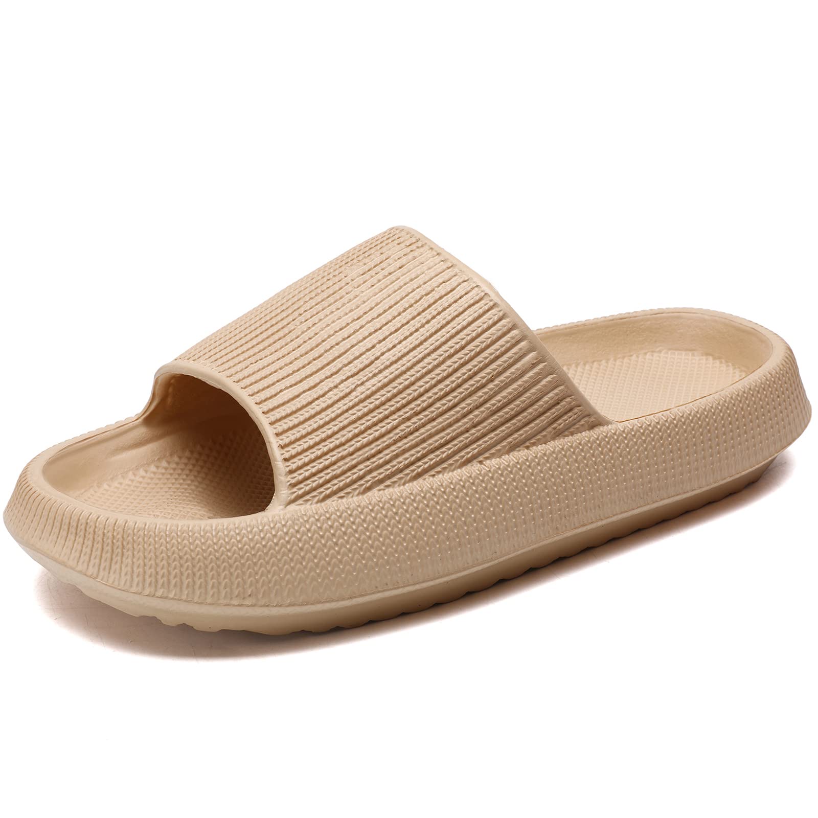 Waysoland Ciabatte donna uomo estive da Spiaggia Pantofole, Massaggio Doccia Bagno Antiscivolo Asciugatura Rapida Punta Aperta Super Morbida Comoda Suola Spessa Sandali Scarpe