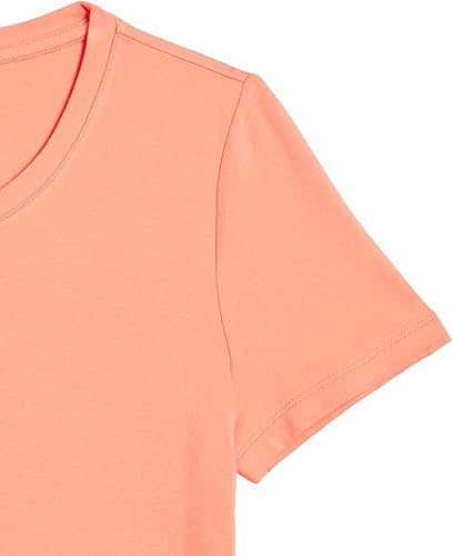 Vista 264 de Yaxa Essentials Women's Regular-Fit Short-Sleeve Crewneck T-Shirt