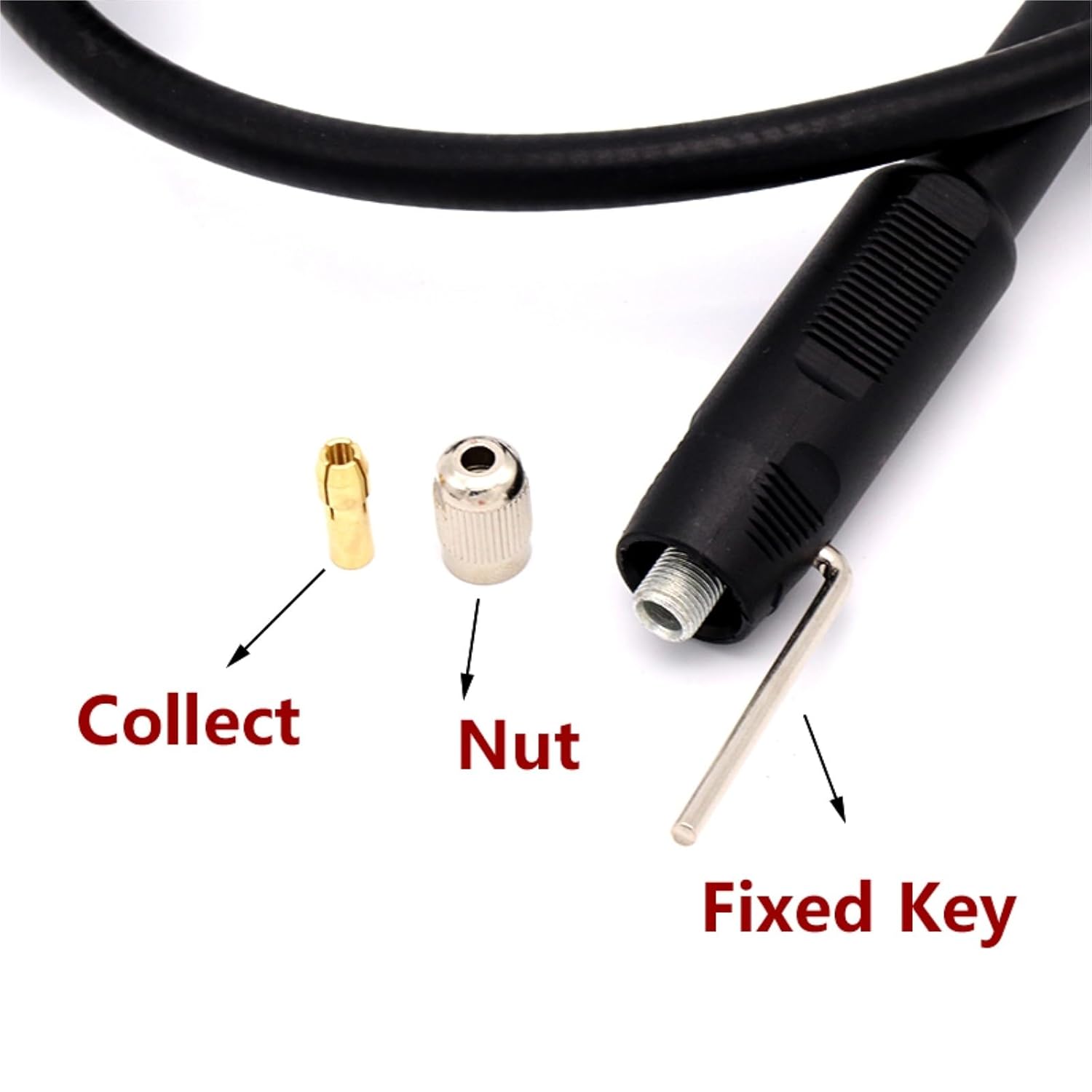 1Set 108cm Flexible Flex Shaft Fits Electric Rotary Angle Grinder Tool Drill 18 * 1.5mm Polishing Machine Accessories