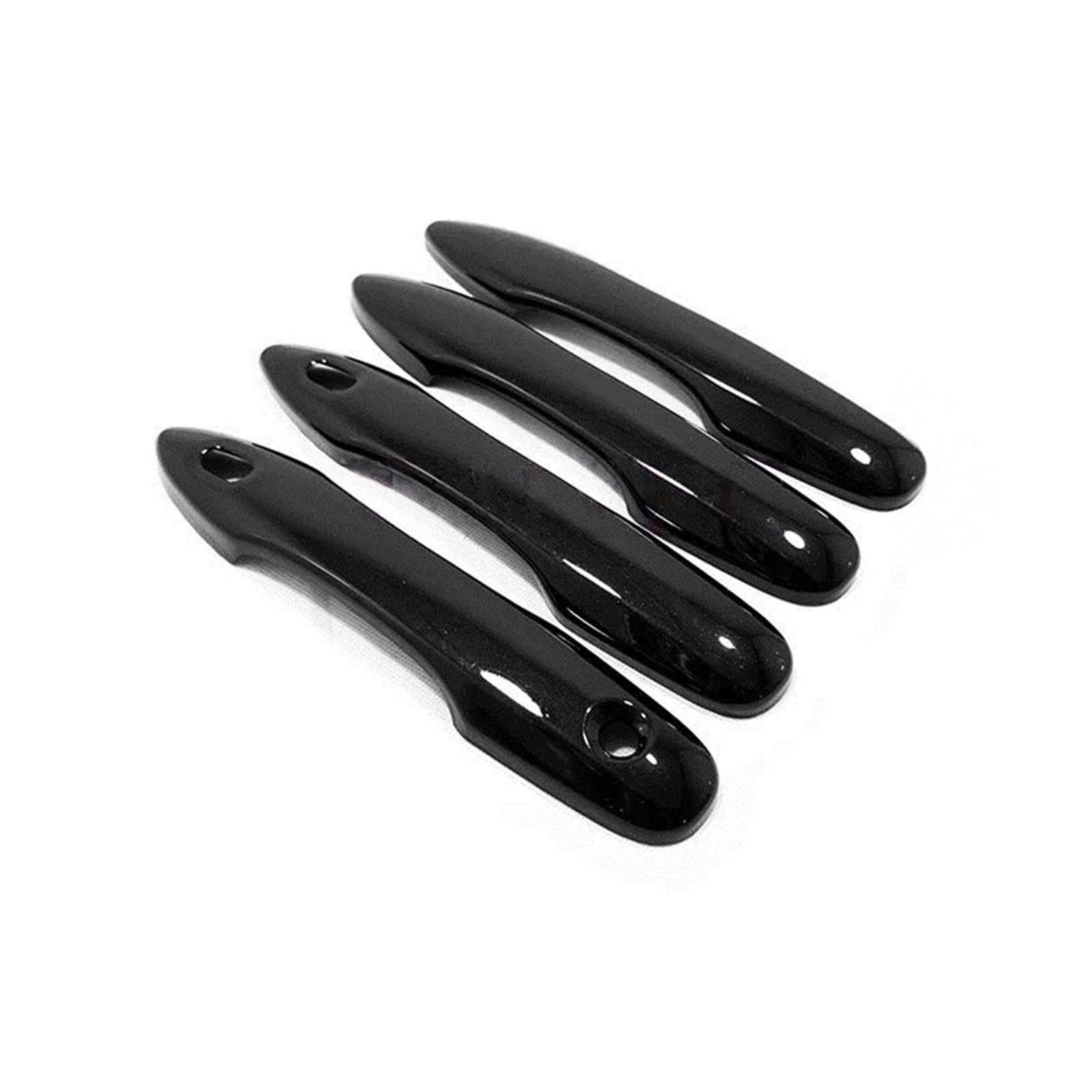 BQWYEDPL Black! Handles Cover Trim fit for Toyota fit for Corolla E210 2019-2024 Car Accessories Stickers Car Door Latch Handle(2 Hole)