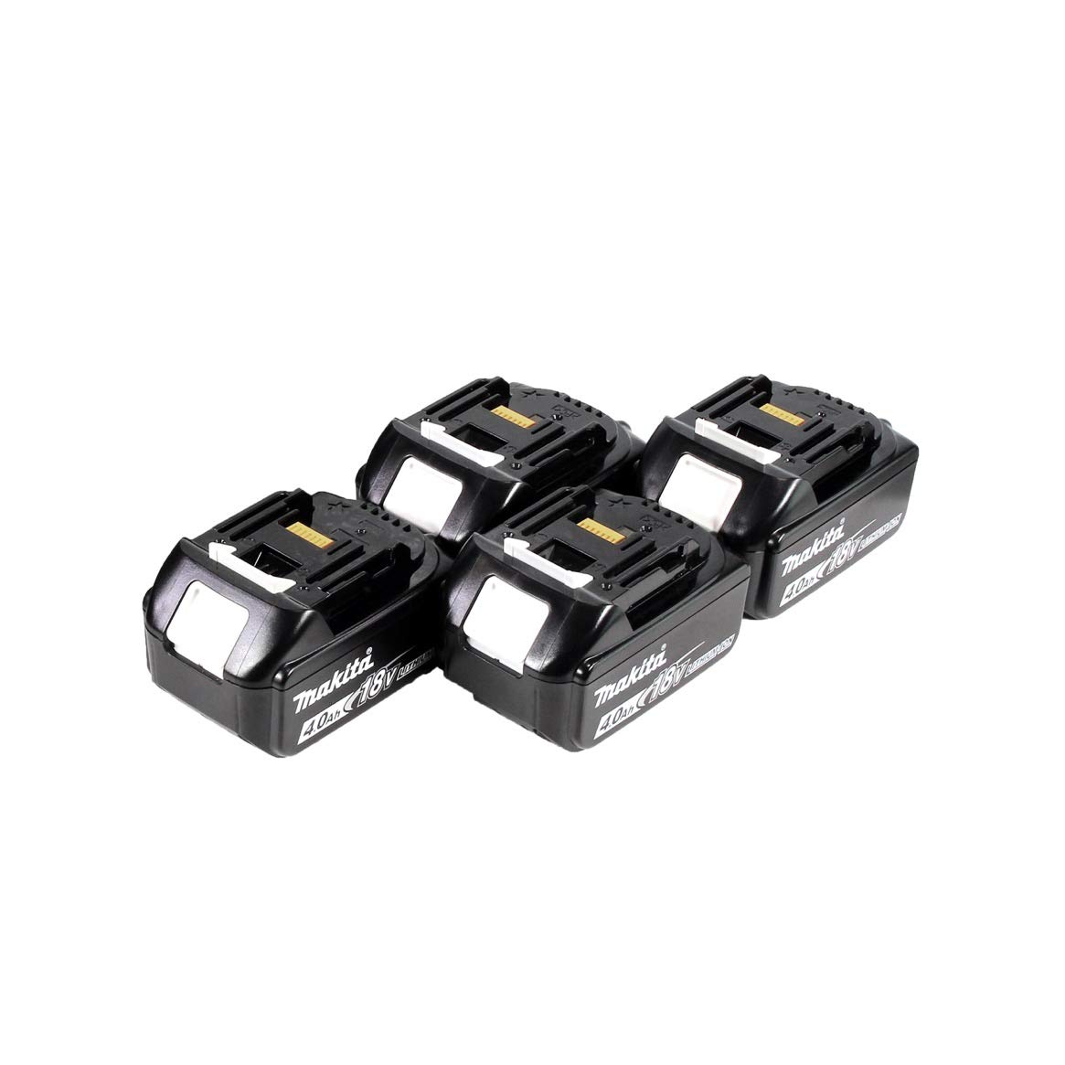 Makita Super Power Source Kit DC18SF - Cargador múltiple con 4 baterías BL1840 de 18 V y 4 Ah