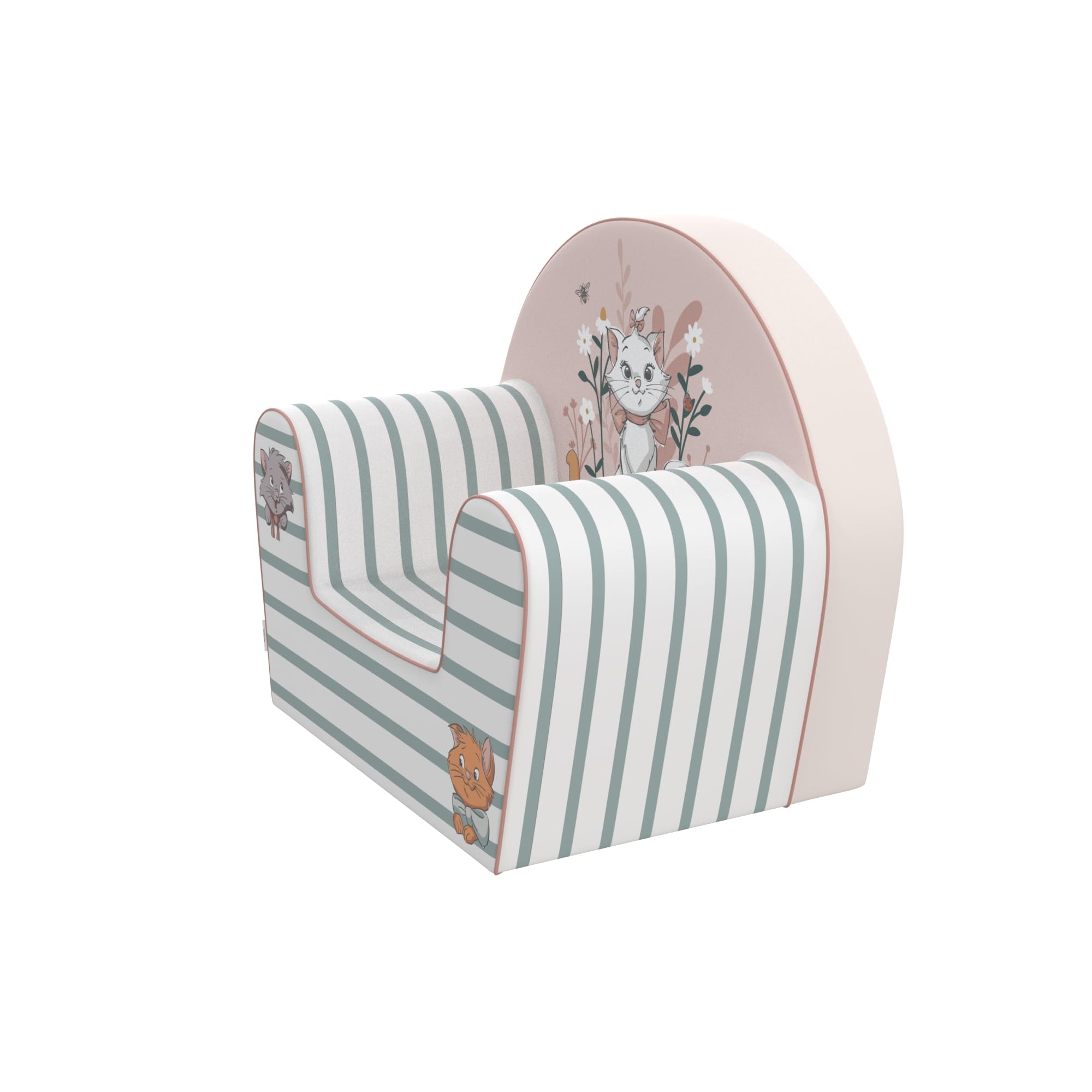 Disney Marie Aristogatos Sillón Infantil de Espuma con Funda Desenfundable