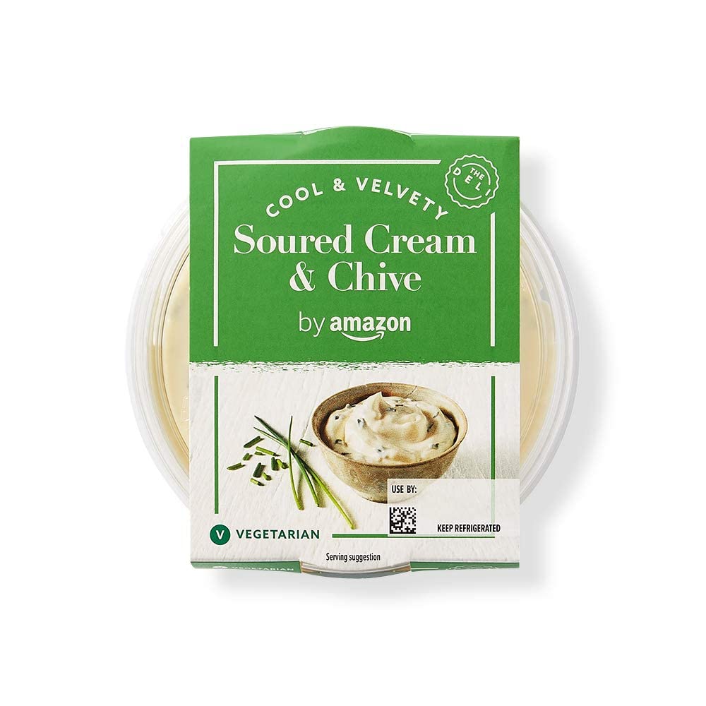 by Amazon Soured Cream And Chive, 200g