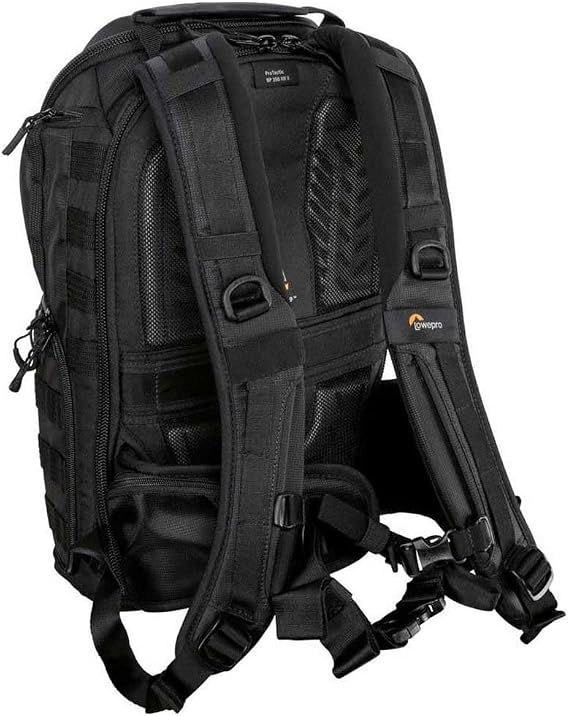 Lowepro ProTactic BP 350 AW II 16L Green Line Camera and Laptop Backpack, Black