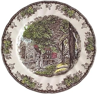 The Friendly Village Large Dinner Plate