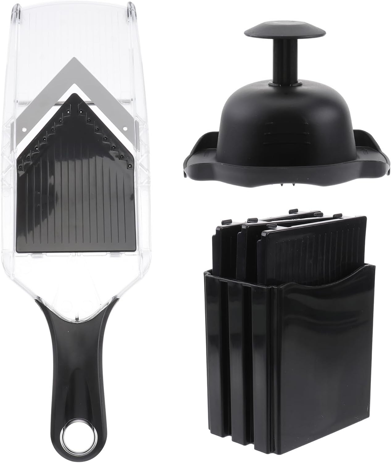 V Slicer Lemon Fruit Cutter with Stainless Steel Blade and Handle