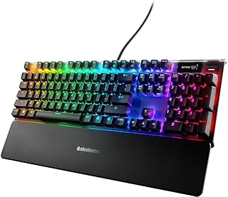 SteelSeries Apex 7 有線ゲーミングキーボード ブラック (64636)