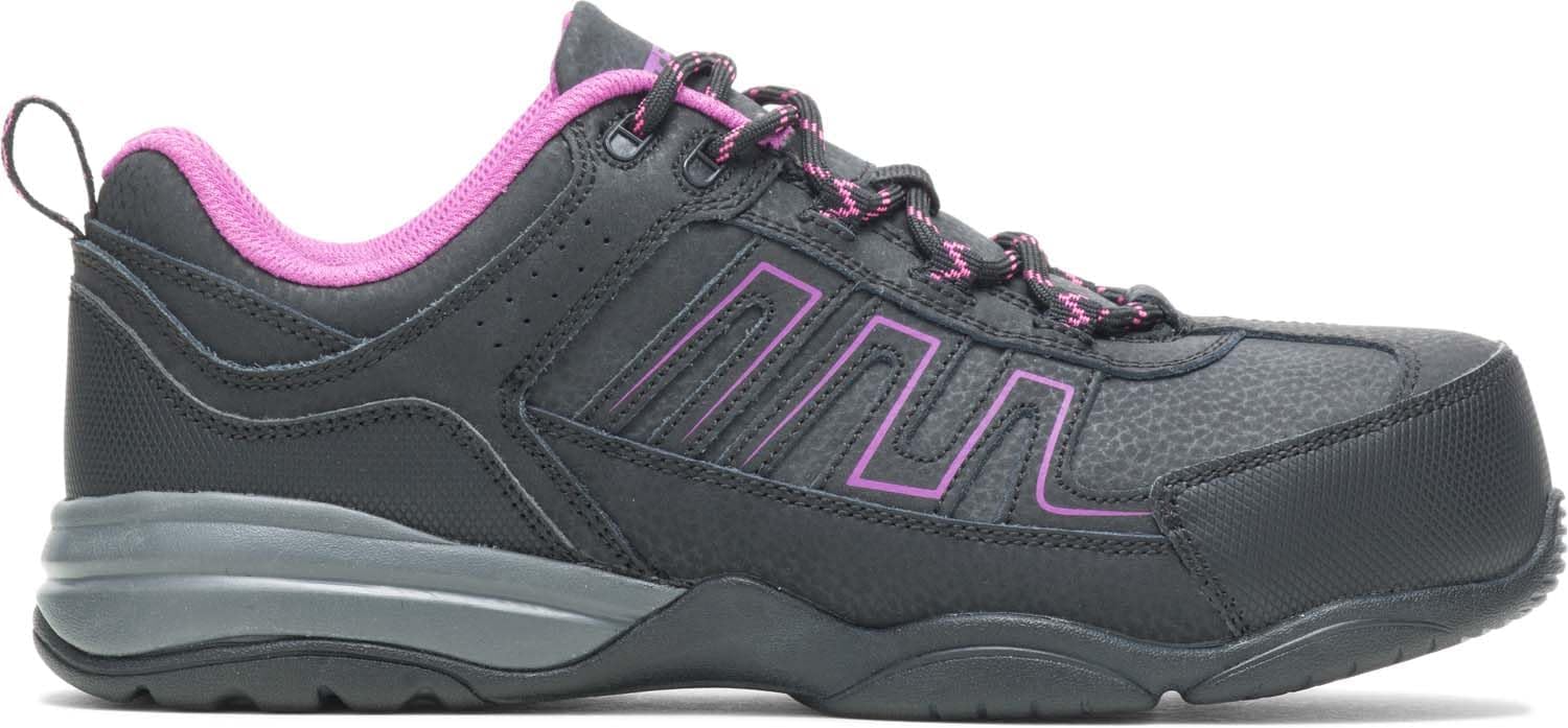 Hytest Women's Black, Comp Toe, SD, Low Athletic (8.5 M)
