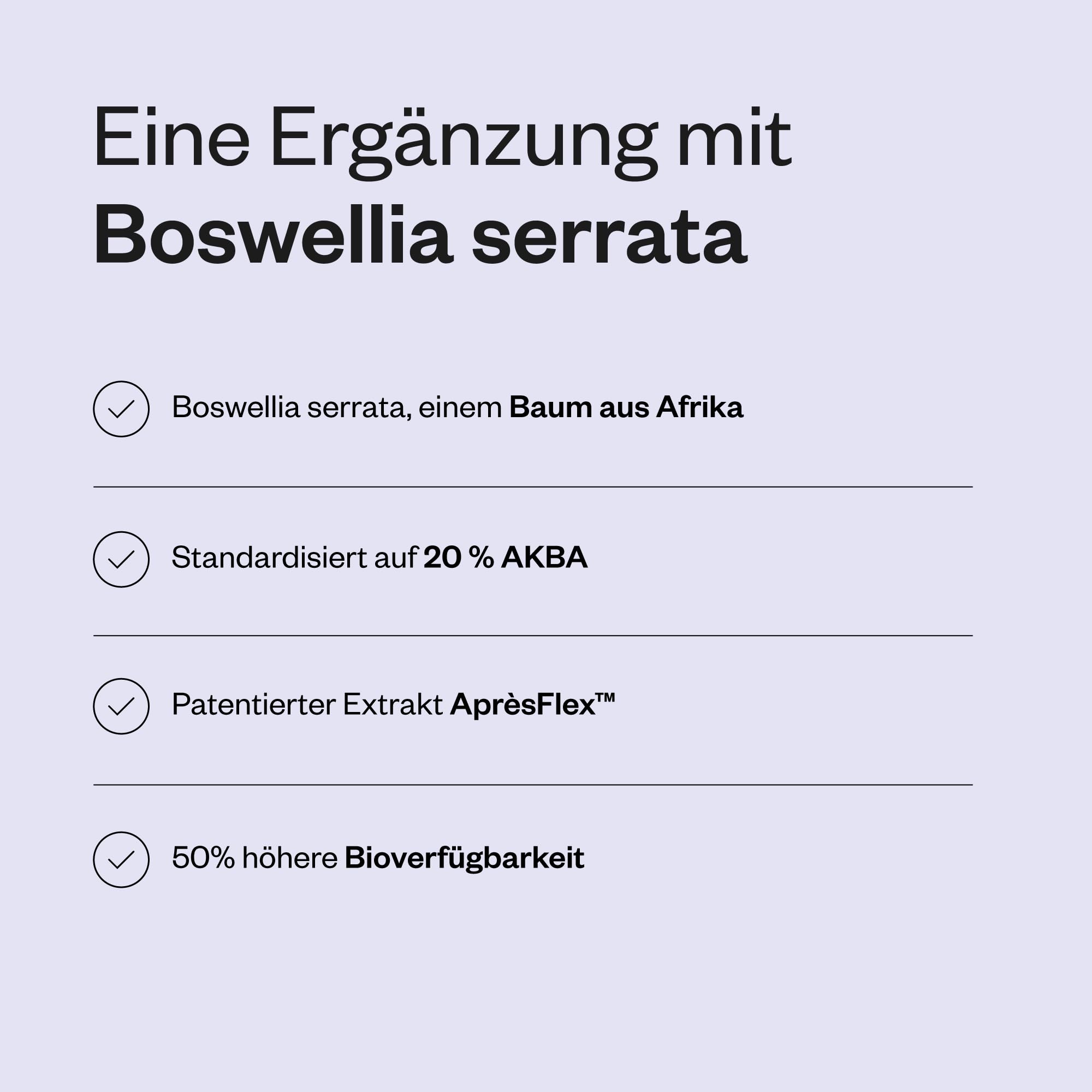 Super Boswellia – Standardisierter Extrakt aus Boswellia serrata mit 20% AKBA – Hohe Bioverfügbarkeit – Vegan – SuperSmart