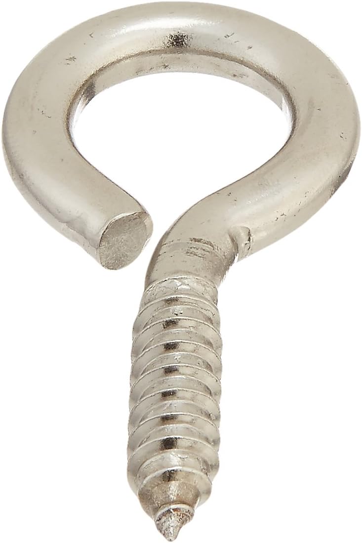 National Hardware N220-459 2016BC Screw Eye in Stainless Steel,#2, 2-5/8"