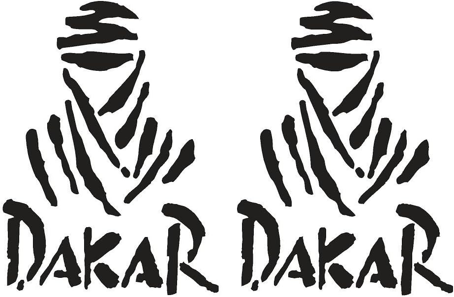 DAKAR stickers for Car, DUCATI MONSTER Design, 25 cm