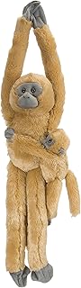 WILD REPUBLIC 14479 15262 Plush Toy Hanging Monkey Langur Mum with Baby 51 cm
