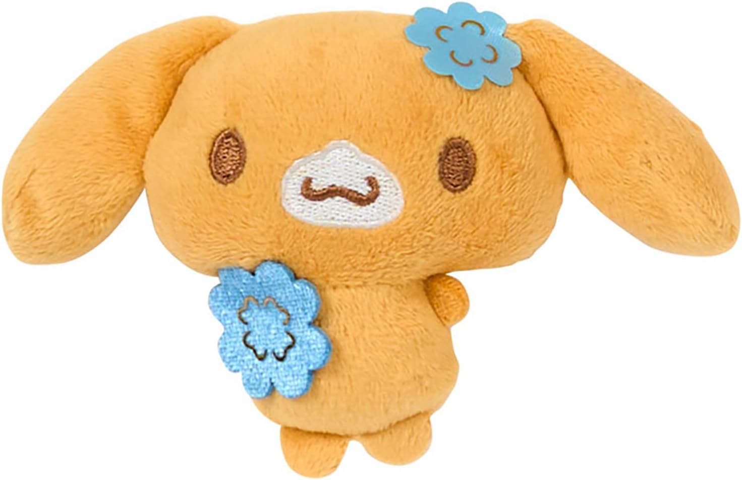 Sanrio 789135 Secret Mascot Brooch (Light Blue Clover) Cinnamore Roll
