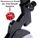 Kobo Imported Exercise Spin Bike with 6 Kg Flywheel and Max User Weight 120 Kg Black gallery image