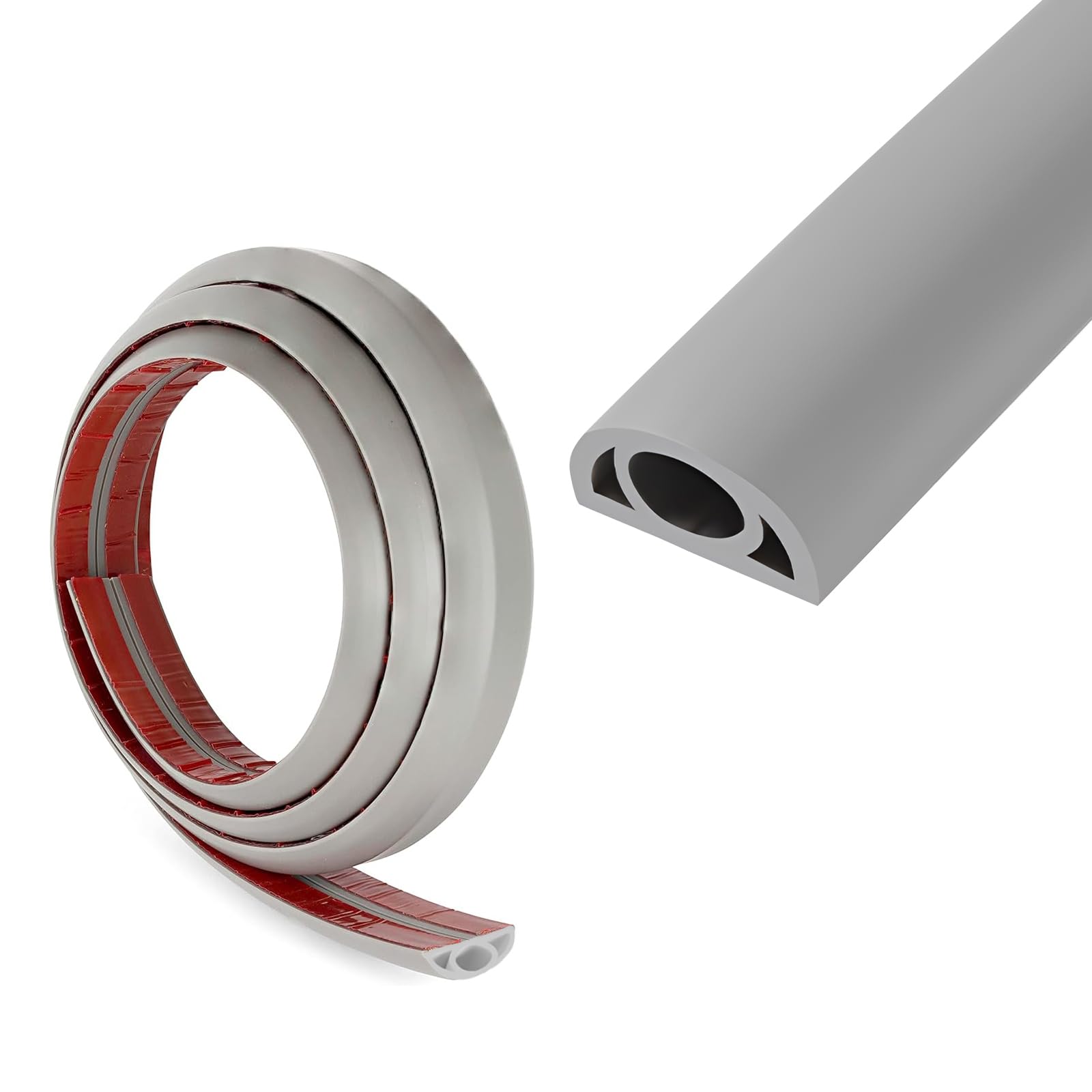Goulotte Câble Sol 20x10mm - 3m Noir - Cache Câble Autocollant PVC